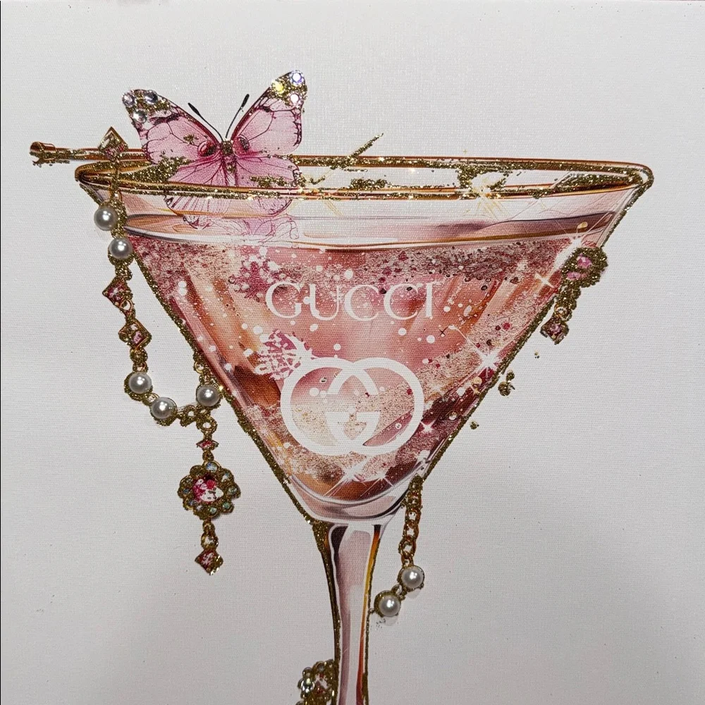 Luxury Inspired Canvas Painting